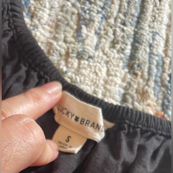 Lucky Brand button front tiered midi dress size S - Picture 12 of 12